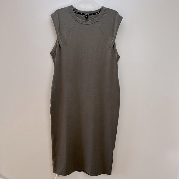 Public Rec Gray Go To Tank Dress XL Pima Cotton Blend Sporty - Picture 15 of 15